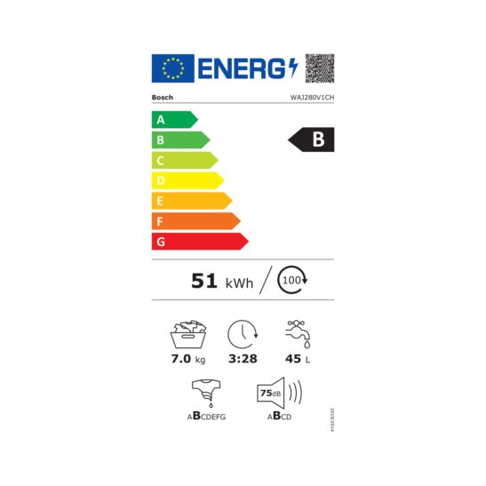 Bosch WTH85V51CH & WAJ280V1CH Waschturm