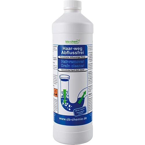 Rohrreiniger BIO-CIRCLE Haar-weg Abflussfrei 1l Flasche