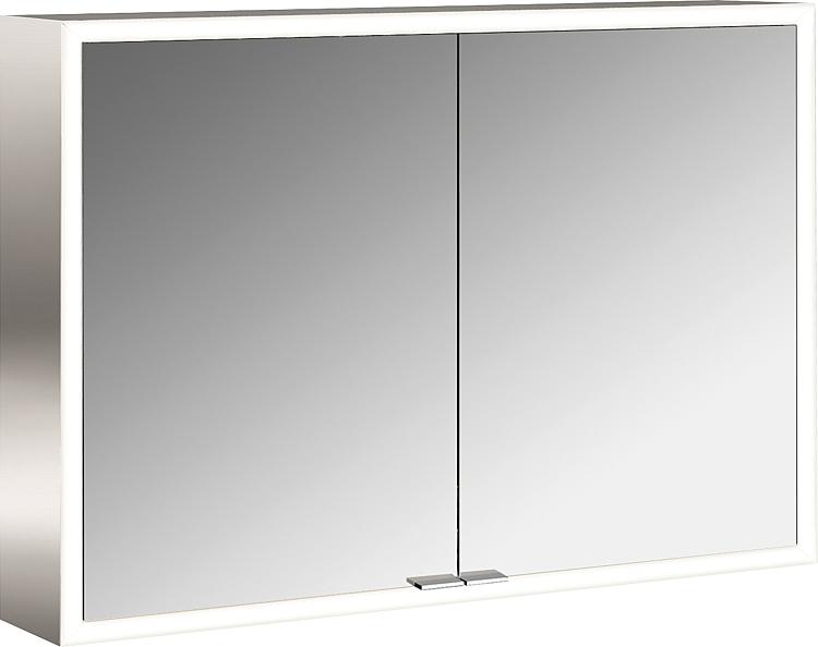 Spiegelschrank emco asis prime, LED, B: 1000mm 2-türig, Rückwand verspiegelt