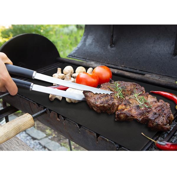 Antihaft BBQ-Grillmatte, 3er-Set Bratfolie aus Glasfaser-Material