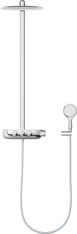 Duschsystem Grohe SmartControl 360 Duo Handbrause, Kopfbrause 220x361 mm und Thermostat chrom