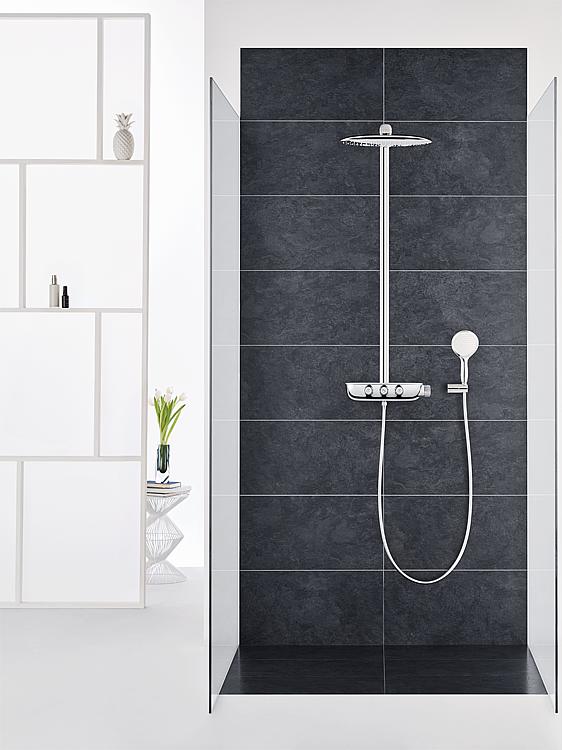 Duschsystem Grohe SmartControl 360 Duo Handbrause, Kopfbrause 220x361 mm und Thermostat chrom