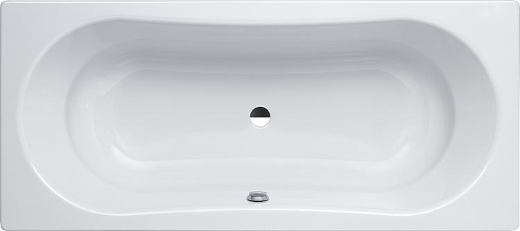 Badewanne Elfrun BxHxT: 1800x800x420 mm Inhalt: 240 l Stahl-Emaille weiß