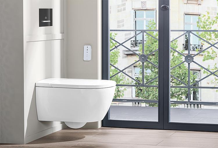 Dusch-WC Villeroy&Boch ViClean-I100, weiß (BxHxT) 385x400x595mm