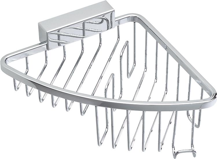 Duschmittelkorb Iris² BxHxT: 164x54/30x184 mm Zink verchromt