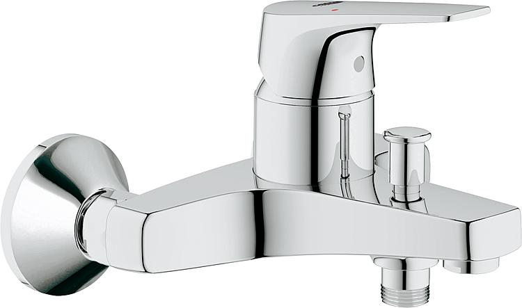 AP-Wannenmischer Grohe Bauflow Ausladung 131 mm chrom