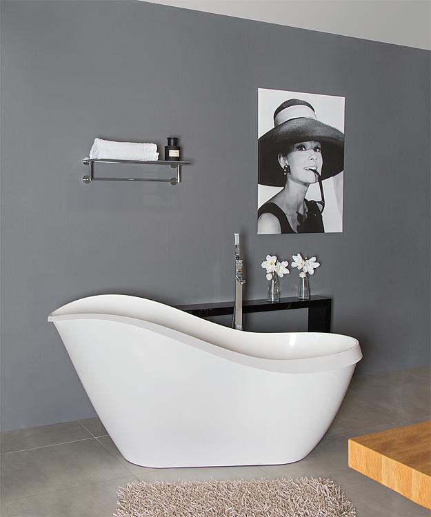 Badewanne Arnette freistehend BxHxT: 1693x600/810x715mm