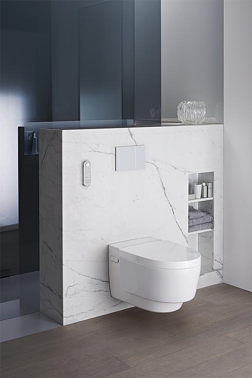 Dusch-WC Geberit AquaClean Mera Classic, weiß-alpin