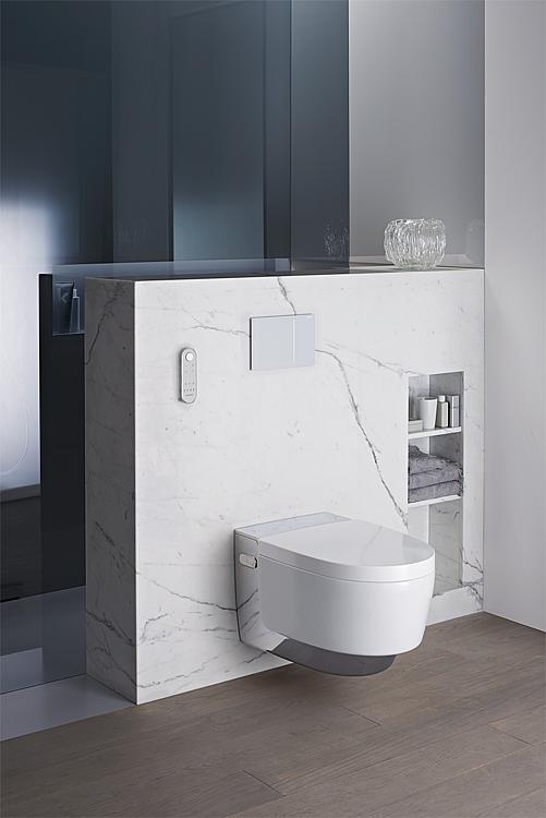 Dusch-WC Geberit AquaClean Mera Classic, glanzverchromt