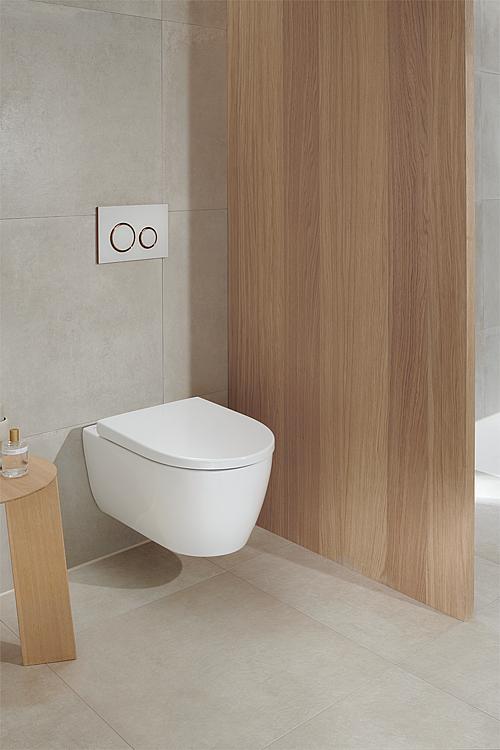 Combi-Pack Geberit iCon Wand-Tiefspül-WC, weiß, spülrandlos WC-Sitz Softclose, QuickRelease