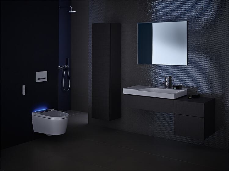 Dusch-WC Geberit AquaClean Sela, glanzverchromt