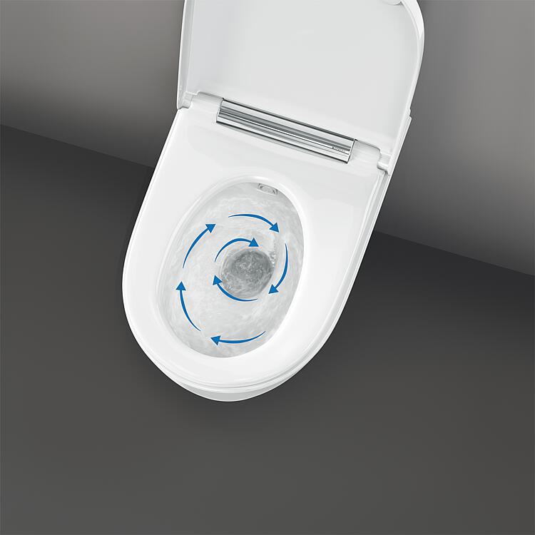 Dusch-WC Geberit AquaClean Sela, glanzverchromt