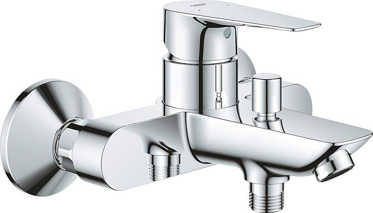 AP-Wannenmischer Grohe BauEdge Ausladung 168 mm chrom