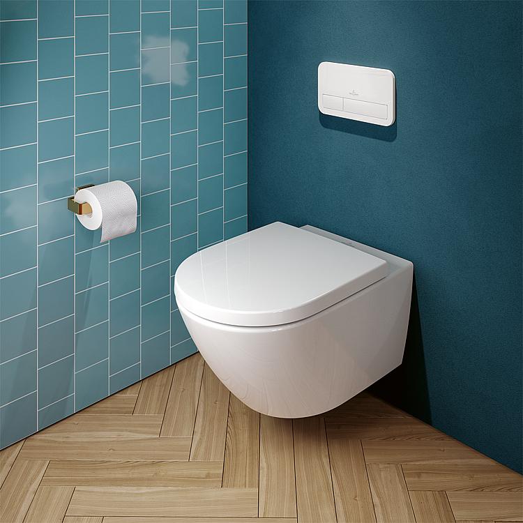 Combi-Pack Villeroy & Boch Subway 3.0 spülrandlos, Softclose weiß