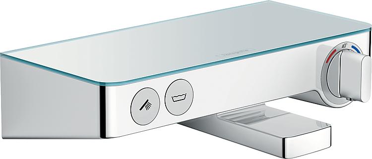 AP-Wannenthermostat Hansgrohe ShowerTablet Select 300 Ausladung 210 mm chrom