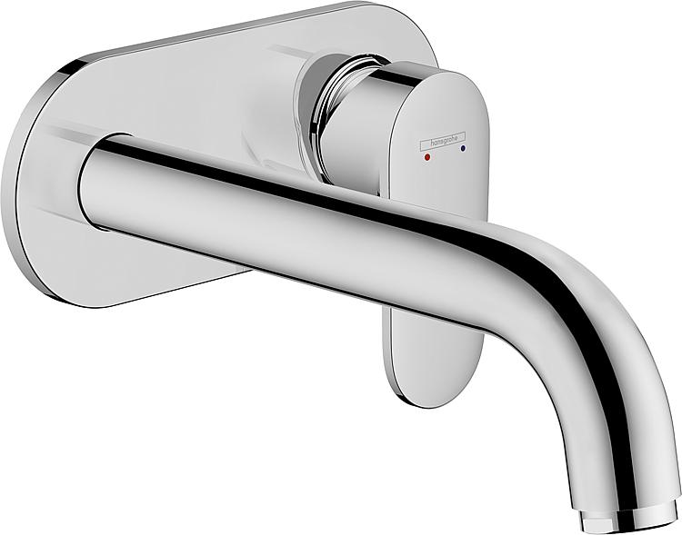 2-Loch Waschtischmischer Hansgrohe Vernis Blend Ausladung 207 mm chrom