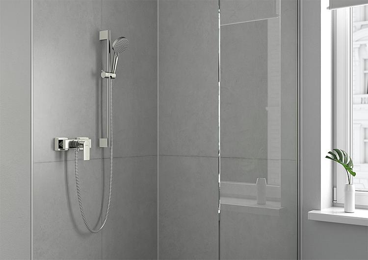 Brause-Set Hansgrohe Vernis Blend Vario/Unica 650 mm, 2 Strahlarten Ø 100 mm chrom