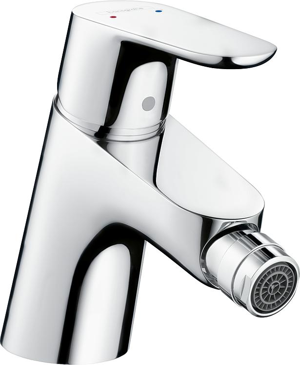 Bidetmischer Hansgrohe Focus Ausladung 126 mm chrom