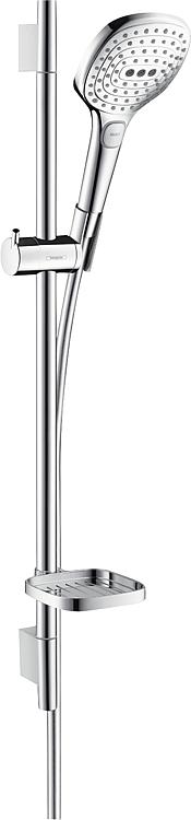 Brause-Set Hansgrohe Raindance Select E120 Unica S Puro 900 mm, 3 Strahlarten Ø 120 mm chrom